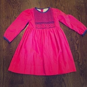 NWOT Elfie London smocked dress, size 6